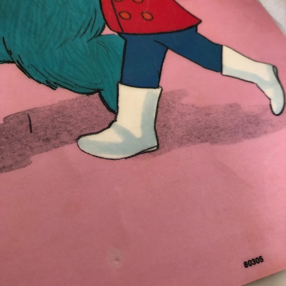 🆓 - 🥀 Donating Soon 🥀 - (1982) Sesame Street Placemat - Free With Purchase - Picture 4 of 11